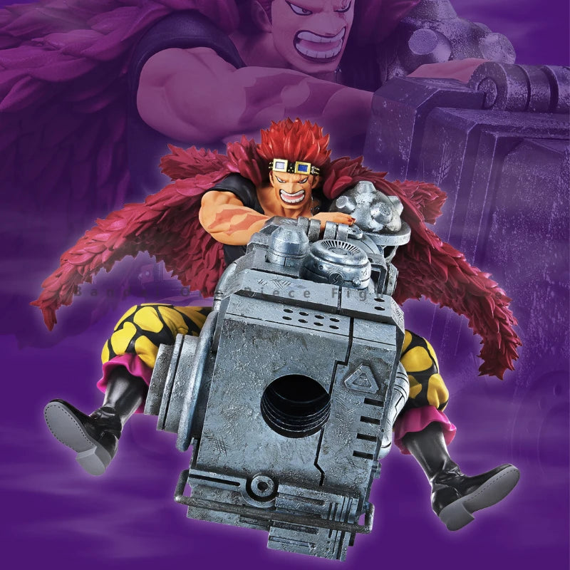 In Stock Original Bandai BANPRESTO Eustass Kid Action Figures Animation Toys Gifts Model Collector Anime Hobby