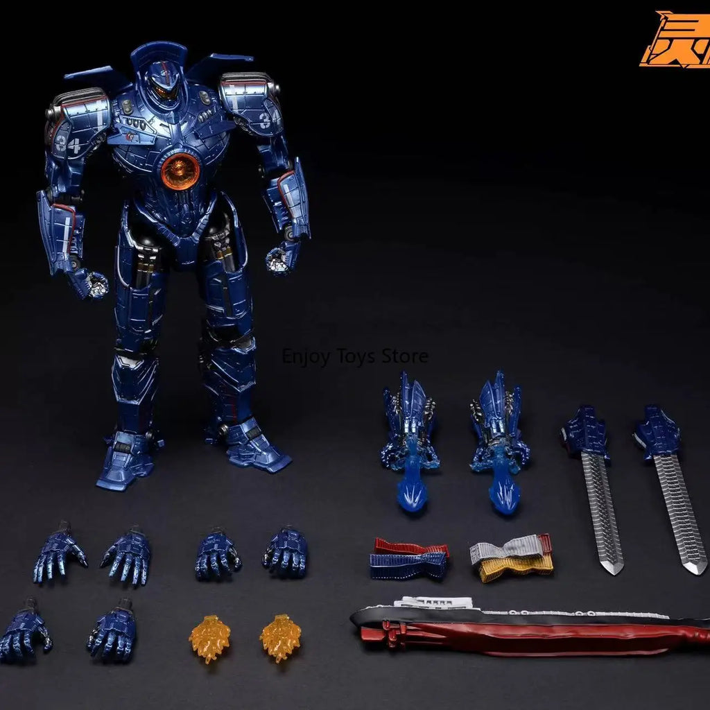 Spot Goods: Authentic Legendary Pictures Pacific Rim 1 "Gipsy Danger" Mecha, Articulated Action Figure Toy