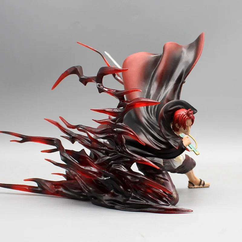 Anime Shanks One Piece Figures Chronicle Master Stars Plece Squatting The Shanks Action Figures PVC Model Collection Toys Gifts