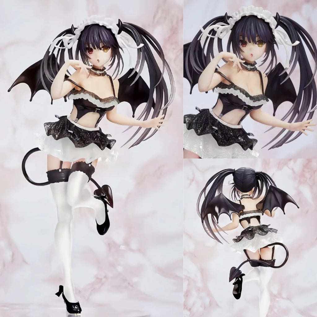 Classic Kurumi Tokisaki Figure Coreful DATE A LIVE IV Anime Figure Purple Devil Action Figure 21cm Model Collection Adult Gifts
