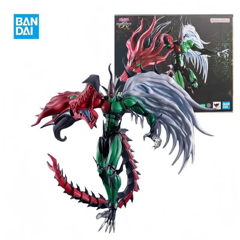 【In Stock】 Bandai Original S.H.MonsterArts Elemental HERO Flame Wingman Figure Finished Model kit  Anime full Action Toy Gift