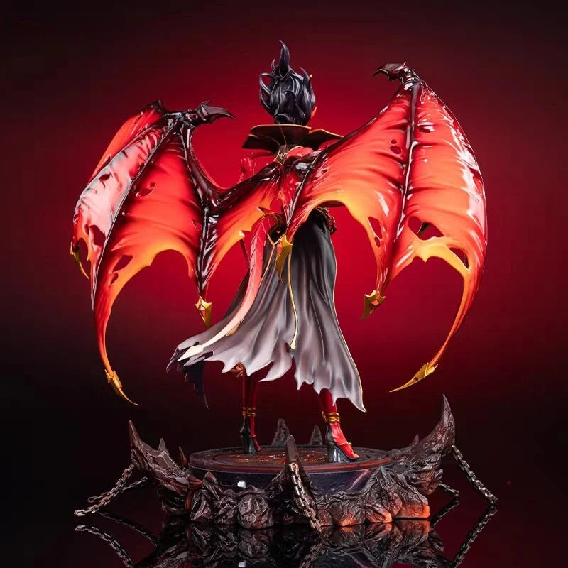 1/7 DOTA2 Queen of Pain Figure The New Demon King Luminous Base  Limited Time Collection Model  Halloween Gifts Children Toys