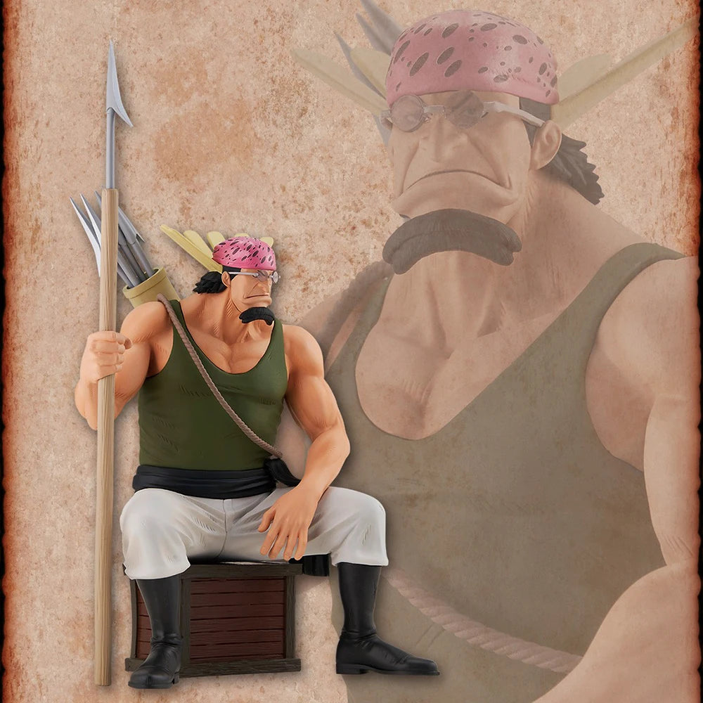 Original in Stock Bandai Spirits Ichiban Kuji  One Piece Douke No Buggy Akagami No Shanks Crocus Anime Figure Model Decoration