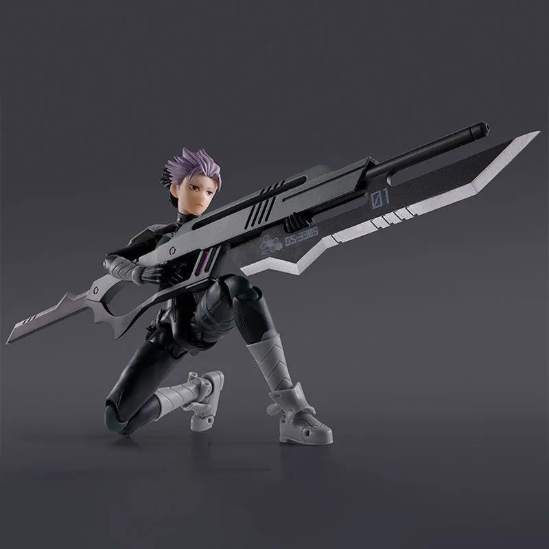 In Stock Bandai S.H.Figuarts KAIJU NO.8 GEN NARUMI Model Kit Anime Action Fighter Finished Model Gift for Children