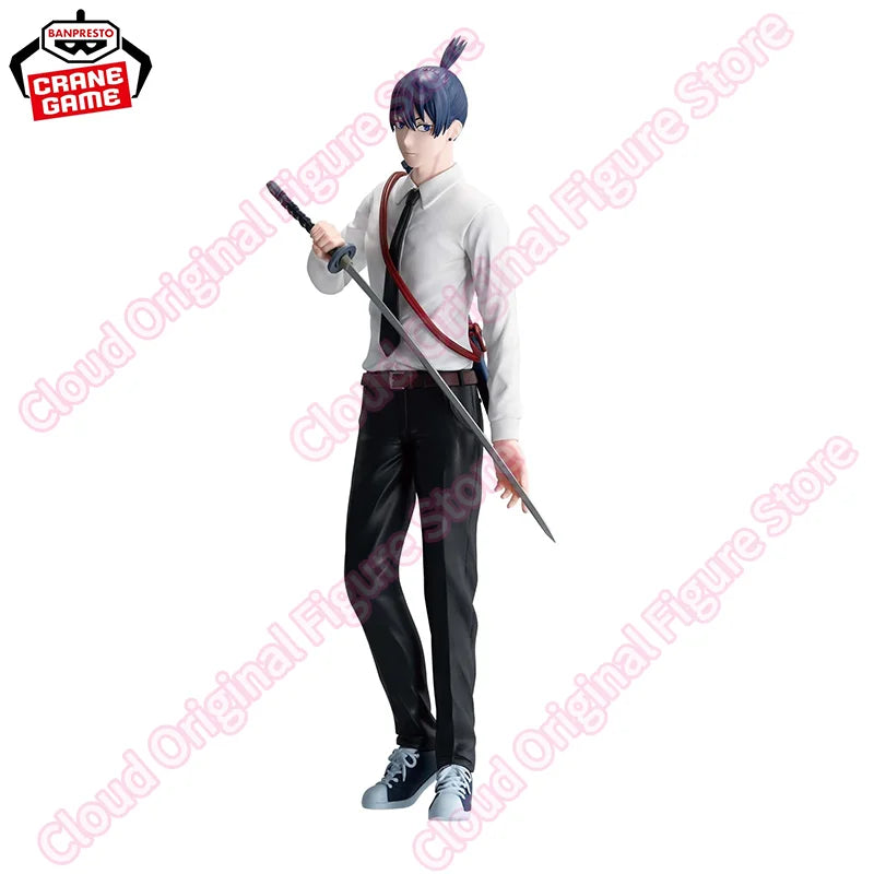 In Stock 100% Original BANDAI VIBRATION STARS Chainsaw Man – The Movie：Reze Arc Hayakawa Aki Anime Figures Toy Decoration