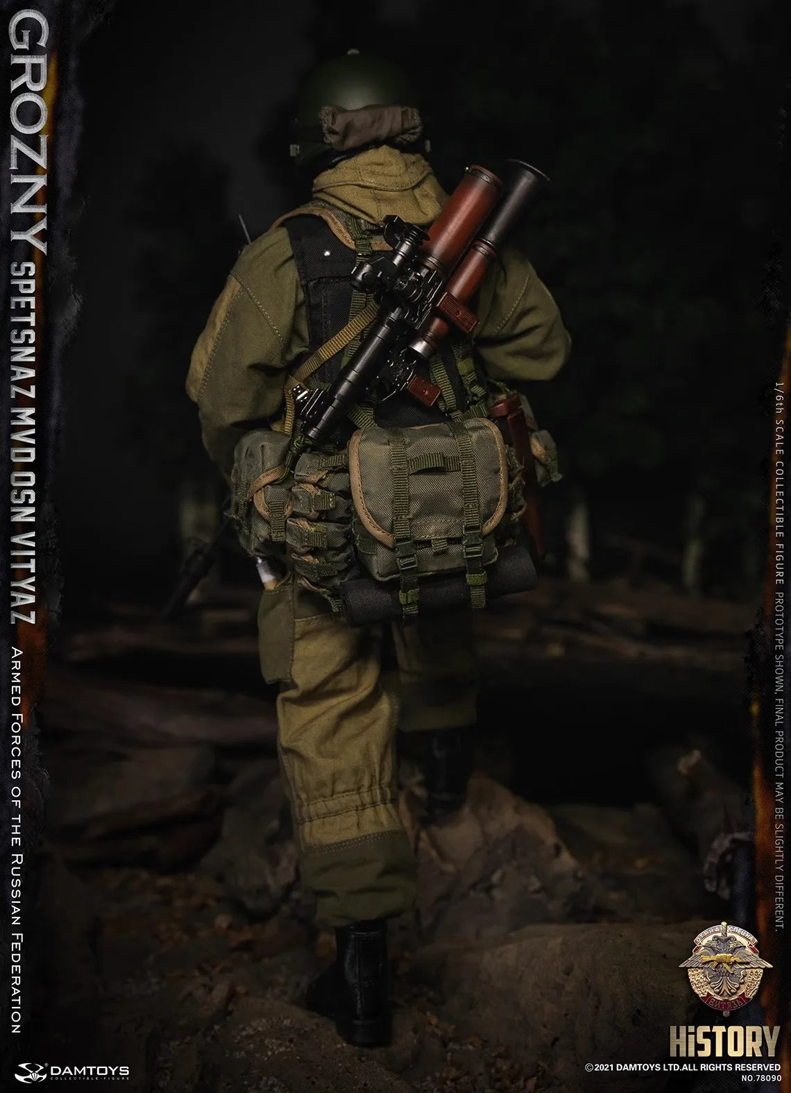 DAMTOYS DAM 78090 1/6 Soldier Doll SPETSNAZ MVD OSN Vityaz GROZNY Full Set 12'' Action Figures Model Toy In Stock