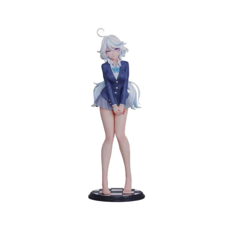 In-Stock 26cm Furina Genshin Impact PVC Anime Statue Figure Desktop PC Case Cabinet Display Ornament Birthday Holiday Gift