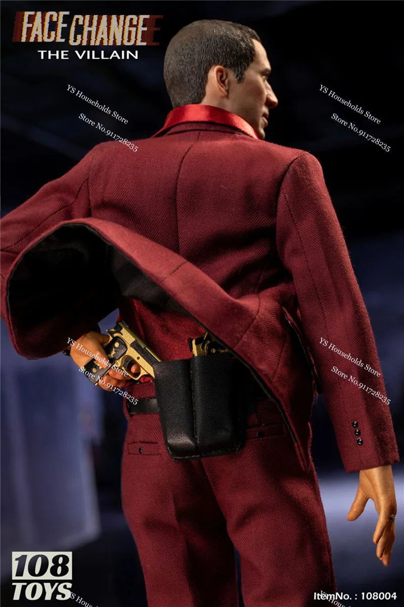 108TOYS 108004 Castor Troy Villain 108005 1/6 Arthur Suit Cloth Soldier Model 12" Full Set Male Action Figure Fans Collection