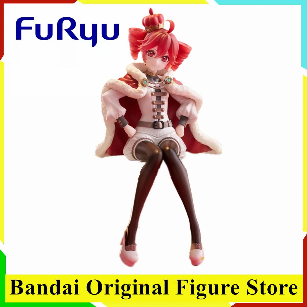 Original FuRyu Anime Utau Kasane Teto Noodle Stopper Figure Action Figurine Toys PVC Model Collection