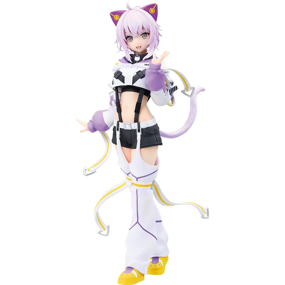 In Stock Original BANDAI Ichiban Hoshimati Suisei Nekomata Okayu Usada Pekora Hakui Koyori Cyberpunk Style Anime Character Toys