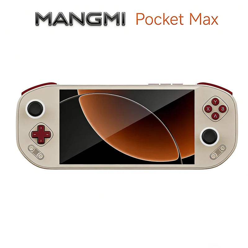 MangMi Pocket Max 7-inch 144Hz OLED screen Snapdragon 865 Hall trigger magnetic module retro portable game console 8+128