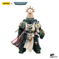 JOYTOY Action Figure 1/18 40K Dark Angels Master Lazarus Master With Power Fist Anime Military Model