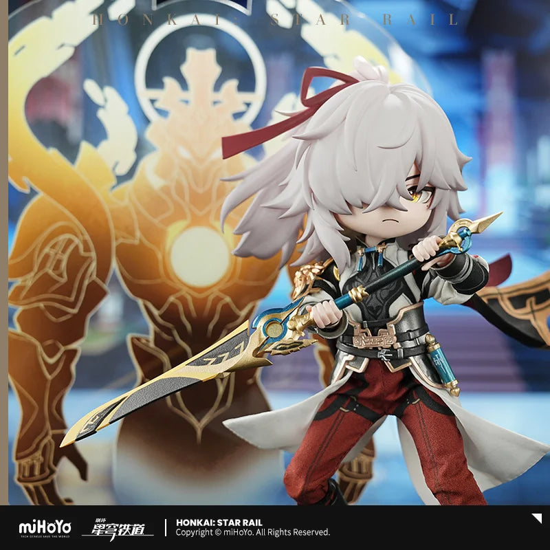 Genuine Honkai: Star Rail Jing Yuan 16cm 1/12 Movable Figure Changing Clothes  Doll Action Figurine Collection Statue Toy Gift