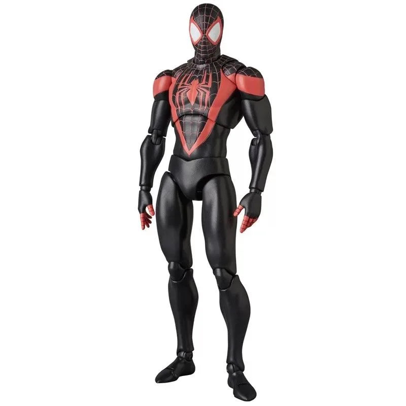 CT Toys Maf 092 Spiderman Miles Morales Action Figure Ultimate Spiderman Figurine PVC Collection Comics Miles Model Toys