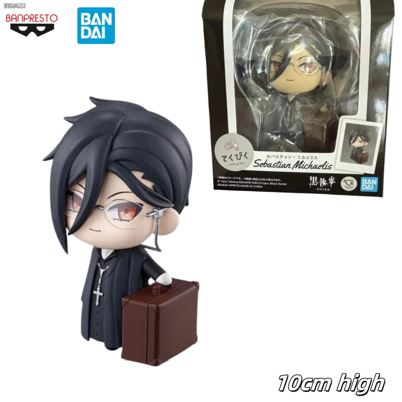 【 In Stock 】Sega Bandai  Black Butler  Sebastian/Ciel/Under Blue Sky Owl Dormito Taker Figure Anime Toy Genuine Model Collection