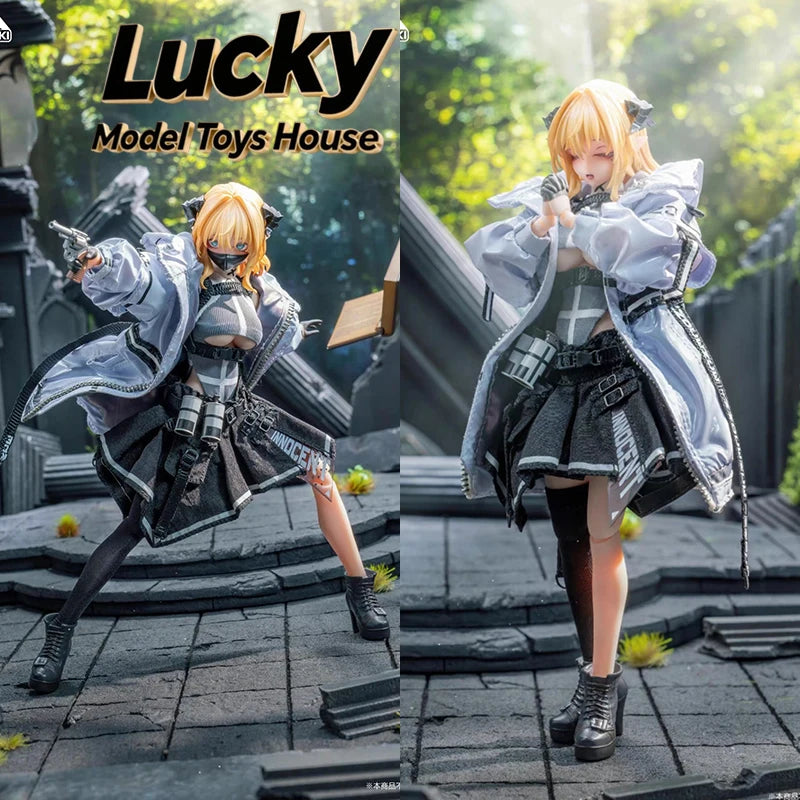 2025WF Limited PA009 ORIG.ver 1/12 White Cloth Mary Nun Mobile Suit Girl Action Figure 6inch HASUKI Soldier Model Doll Collects