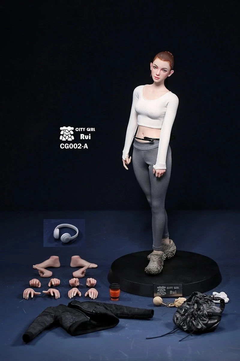 Presale Mr.Z 1/6 Scale Female Soldier Movable Eyes City Girl Rui & Lei Figurine Full Set Model 12" Action Figure Collectible