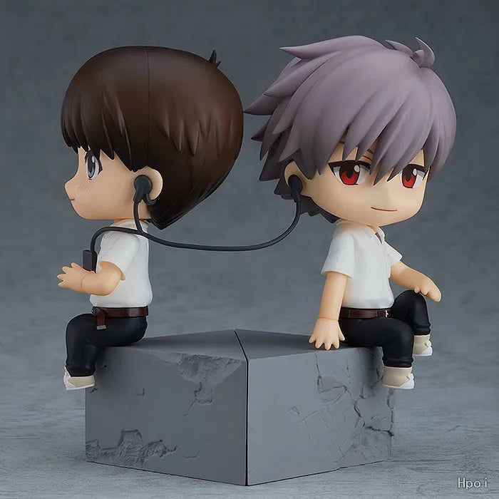 In Stock Original GSC Nendoroid #1260/1261 Neon Genesis Evangelion New Theatrical Version Shinji Lkari/Kaworu Nagisa Model