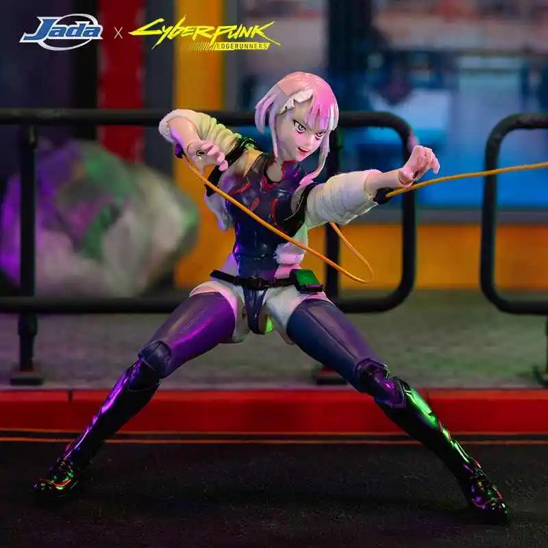 TYCTOYS In Stock Original Jada Toys Cyberpunk: Edgerunners 2077 David Action Figure Lucy Movable Doll Children Toys Gift