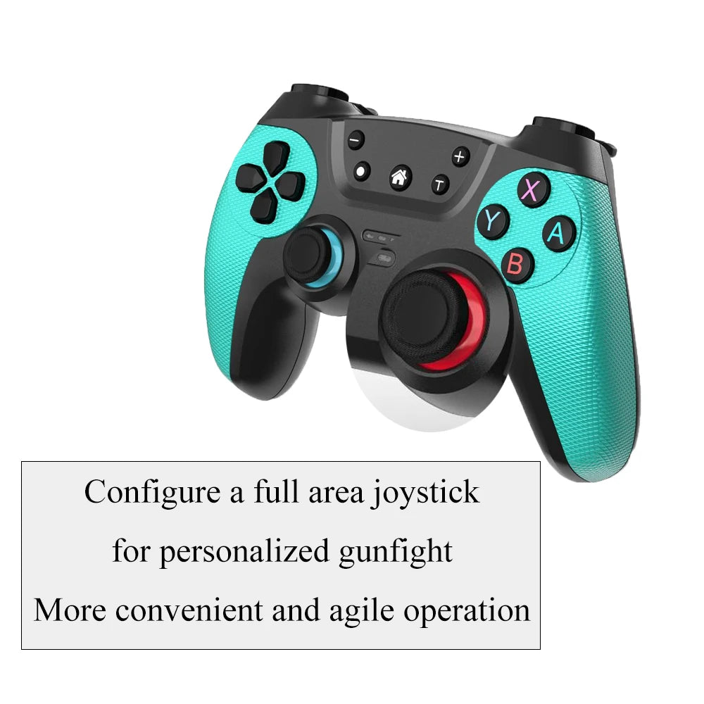 Bluetooth Gamepad for Nintendo Switch OLED/Lite, PS3, Android & PC - Wireless Multi-Platform Controller
