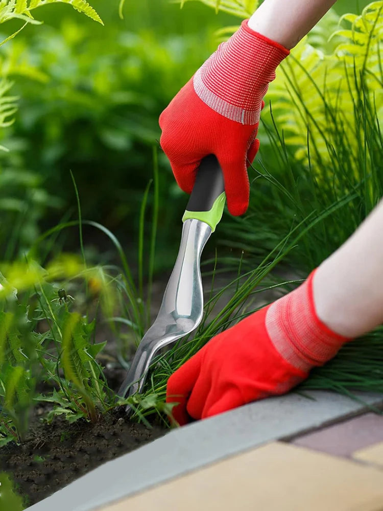 Hand Weeder Tool Weed Puller Tool for Garden Weeding Digger Tool with Ergonomic Handle for Weed Removal Farmland Transplantation