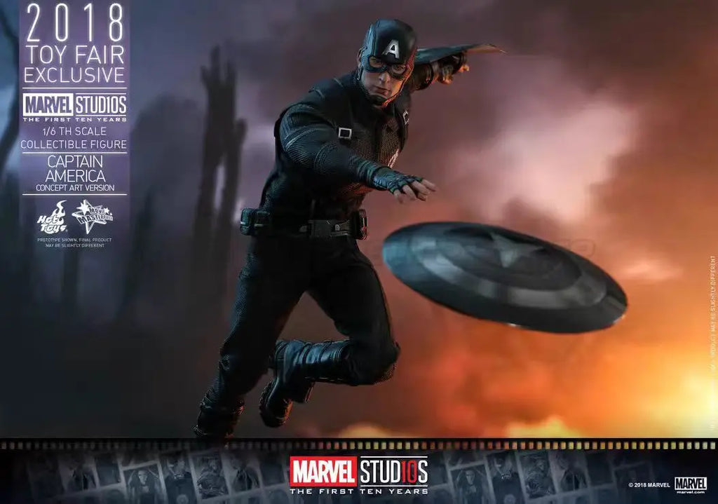 【MT】Hot Toys MMS488 Marvel "Captain America" Captain America (Concept Art Edition) 1:6 Ratio Collection Action Figure