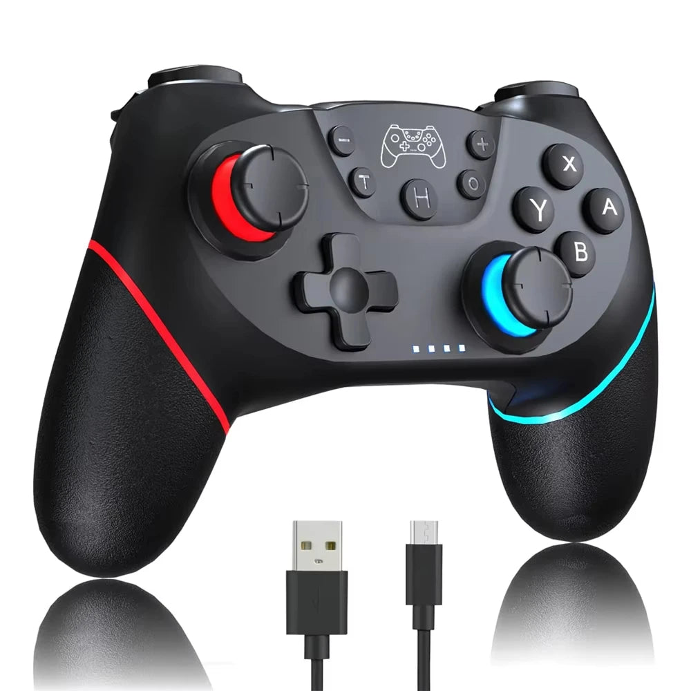 New Wireless Bluetooth-Compatible Controller For NS/NS Lite/NS Oled Console Gamepad Controle For Android Joystick with 6-Axis
