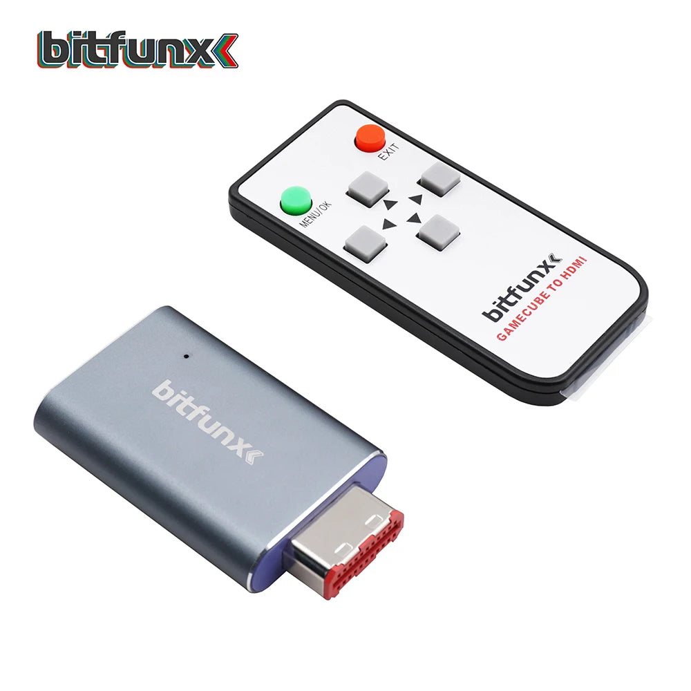 Bitfunx GC Video HDMI Adapter Digital AV to HDMI GC2HDMI for Nintendo Gamecube NGC DOL-001 Game Console