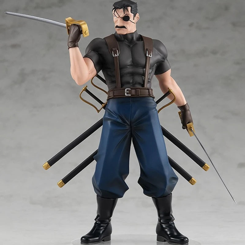 Original Brand New ‌In Stock ‌GSC Pop Up Parade King Bradley Figure Fullmetal Alchemist Anime Collectible Gift