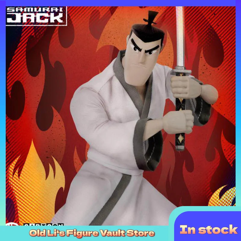 In Stock Action Figure Mezco Ant One:12 Samurai Jack Action Figure Toy Collection Gift