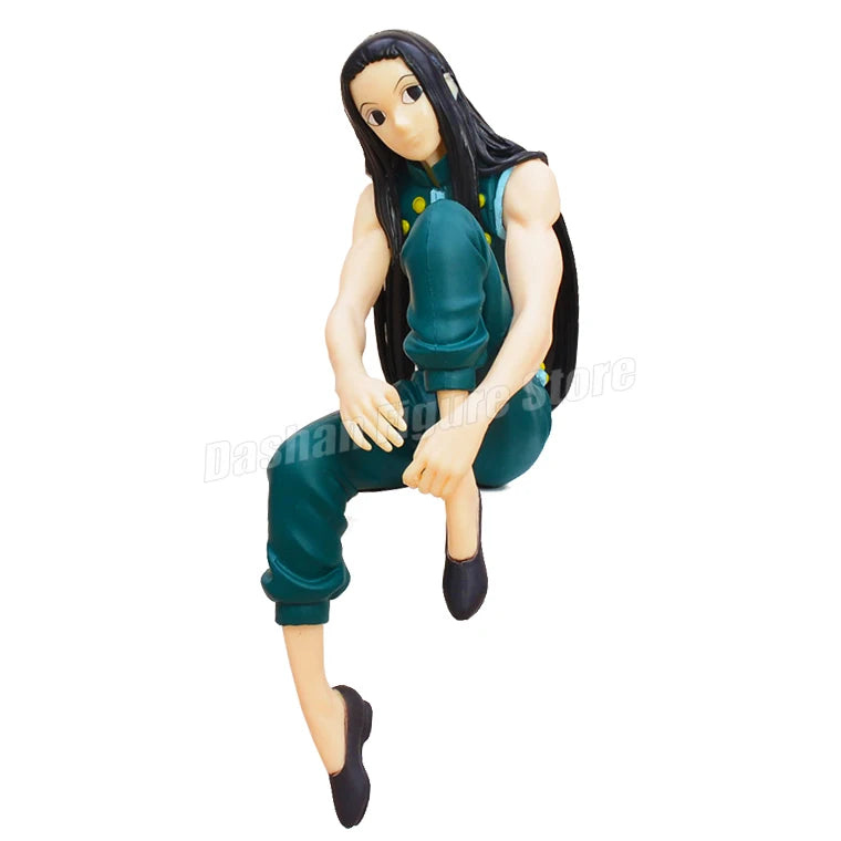 Anime Hunter×Hunter Actionfigur Hisoka Kurapika Chrollo Illumi Figur Autoornamente PVC-Kollektion Nudelstopper Modellspielzeug