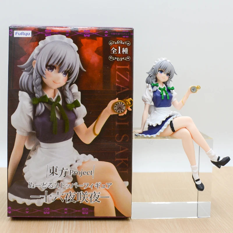 32cm Touhou Project Flandre Scarlet Anime Girl Figure Alter Remilia Scarlet Action Figure Sakuya Izayoi Figurine Model Doll Toys