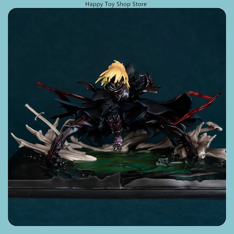 13cm FATE Stay Night Saber Alter Altria Pendragon Anime Figure Model Statue Collection Desktop Decoration Ornament Toy Gift