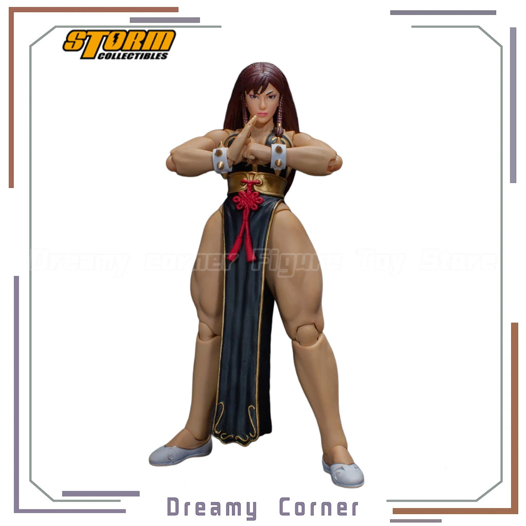 【In Stock】Original STORM COLLECTIBLES Street Fighter V CHUN-LI Battle Costume 1/12 Action Doll Toy Model Gift Collection