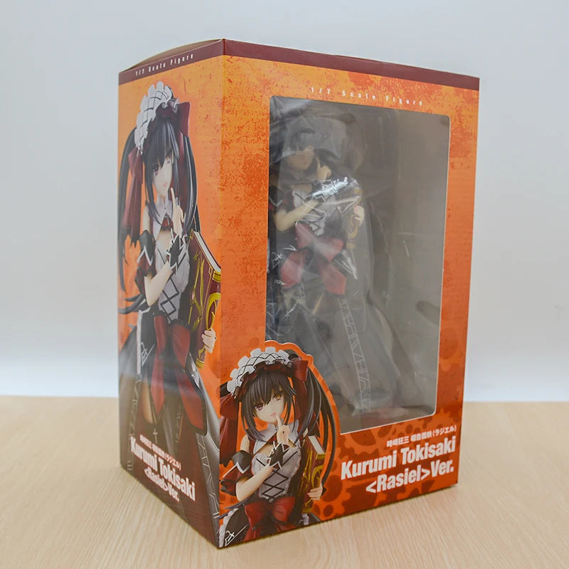 13cm KDcolle Date A Live Kurumi Tokisaki Wedding Dress Anime Figure Date A Bullet Yatogami Tohka Action Figure Model Doll Toys