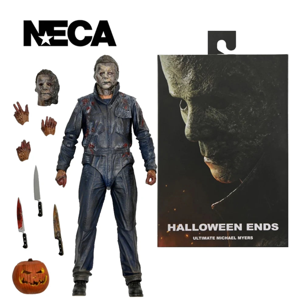NECA Halloween Ends Michael Myers 7-inch Scale Action Figure Model Doll Garage Kit