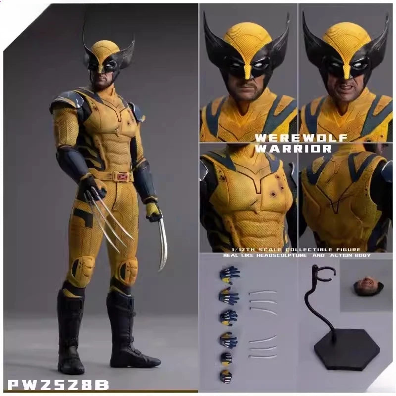 Pre-sale PWTOYS 1/12 Scale Wolverine Mobile Doll 17cm Soldier Model for 6" Action Figures Toys Collection