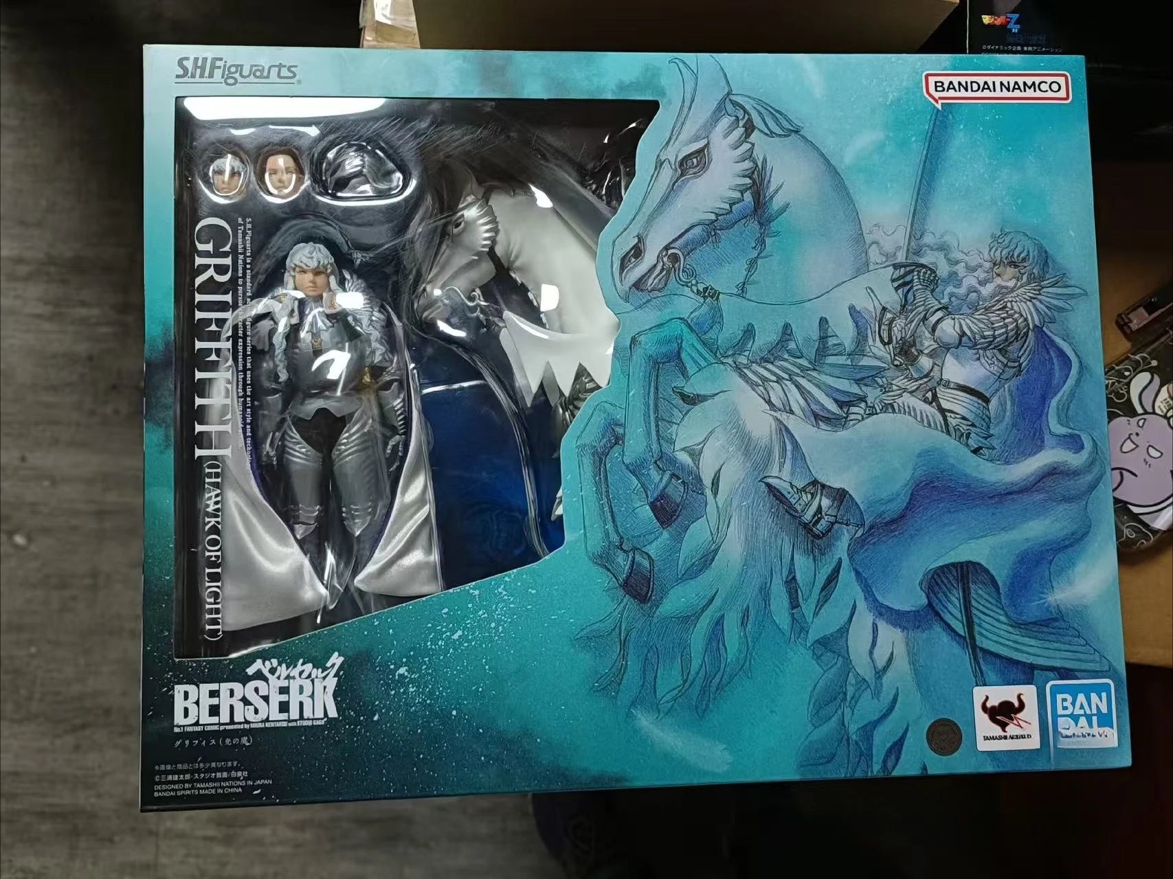 In Stock Sh Figuarts Griffith SHF Hawk of Light Character Model Toy Gift Collection