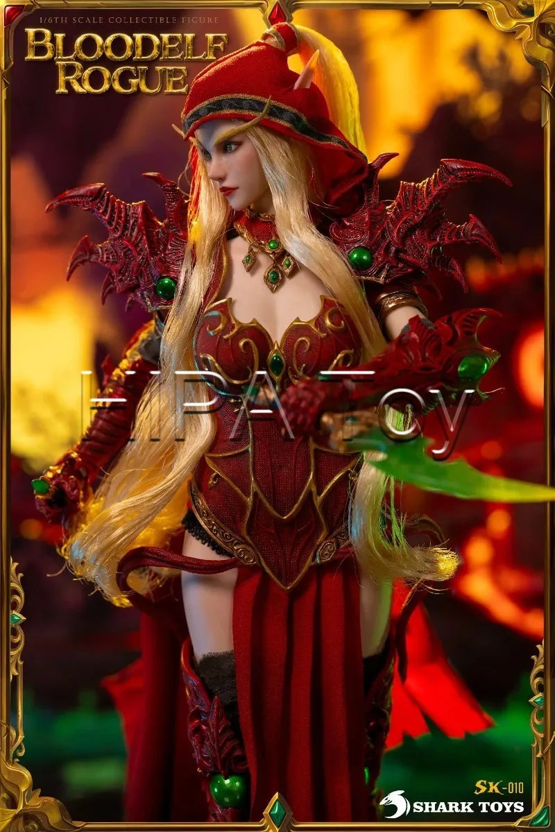 【In stock】HIPA Store SHARK TOYS SK-010 Blood Elf Rogue 1/6 Scale Articulated Female Action Figure Collectible Model Toy Gift