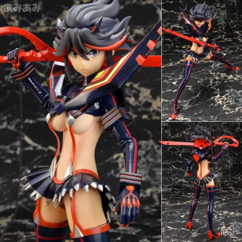 Medicom Toy Original REAL ACTION HEROES KILL La KILL Series Matoi Ryuuko\Ghost Dragon Courtyard Moon Action Figure Model Toys