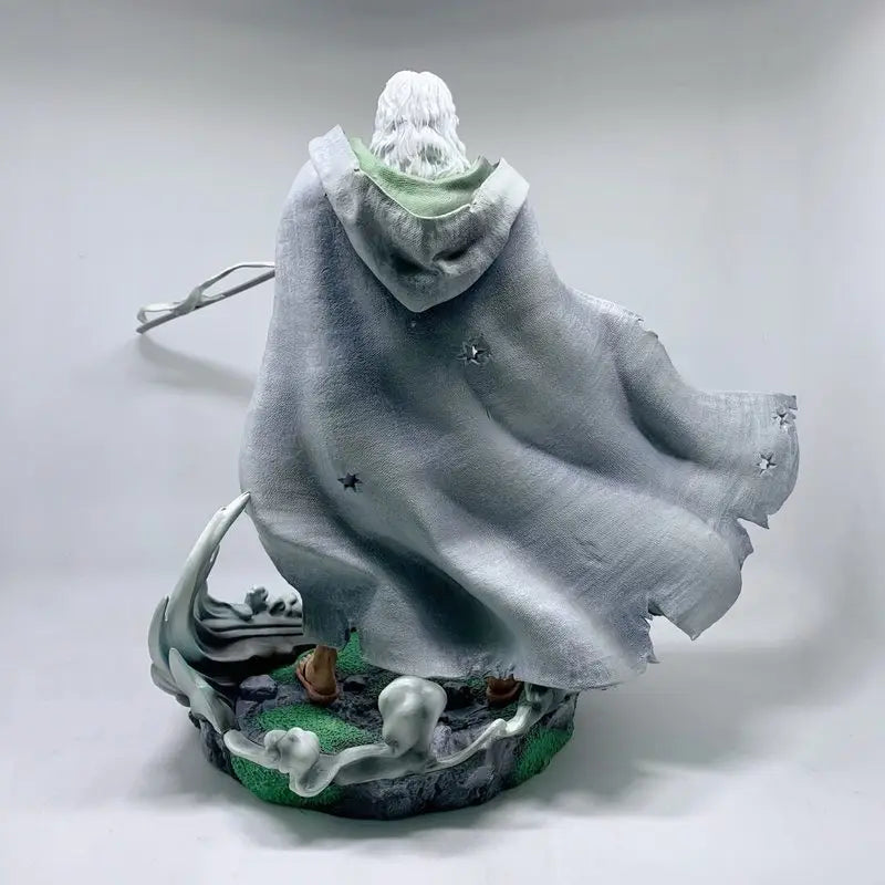 One Piece Silvers Rayleigh Anime Action Figure Collectible Statue Desktop Decoration For Anime Fans Display Model Boys Doll Toys