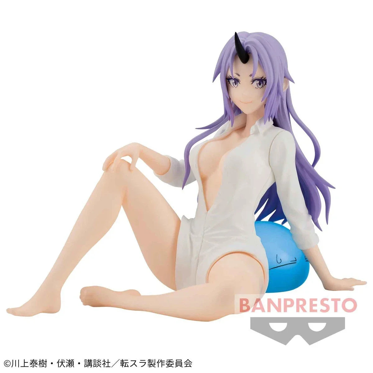 In Stock BANDAI BANPRESTO Original That Time I Got Reincarnated As A Slime Relax Time Shion Anime Action PVC Figure