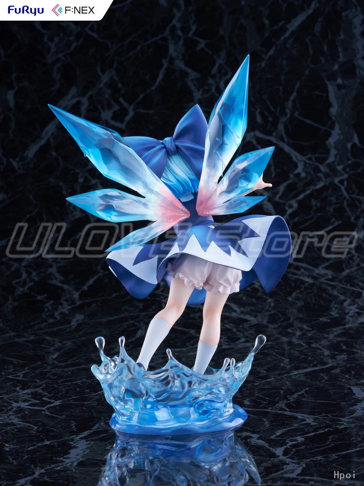 In Stock Original F:NEX Oriental Project Cirno Chiruno Anime Figure Model Collection Gift Ornament