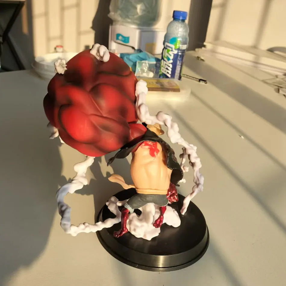 22cm Gear 4 Luffy Statue One Piece GK Figuras Anime One Pieces Model Collectible Action Figure Doll Manga Figurine Gift for Kids