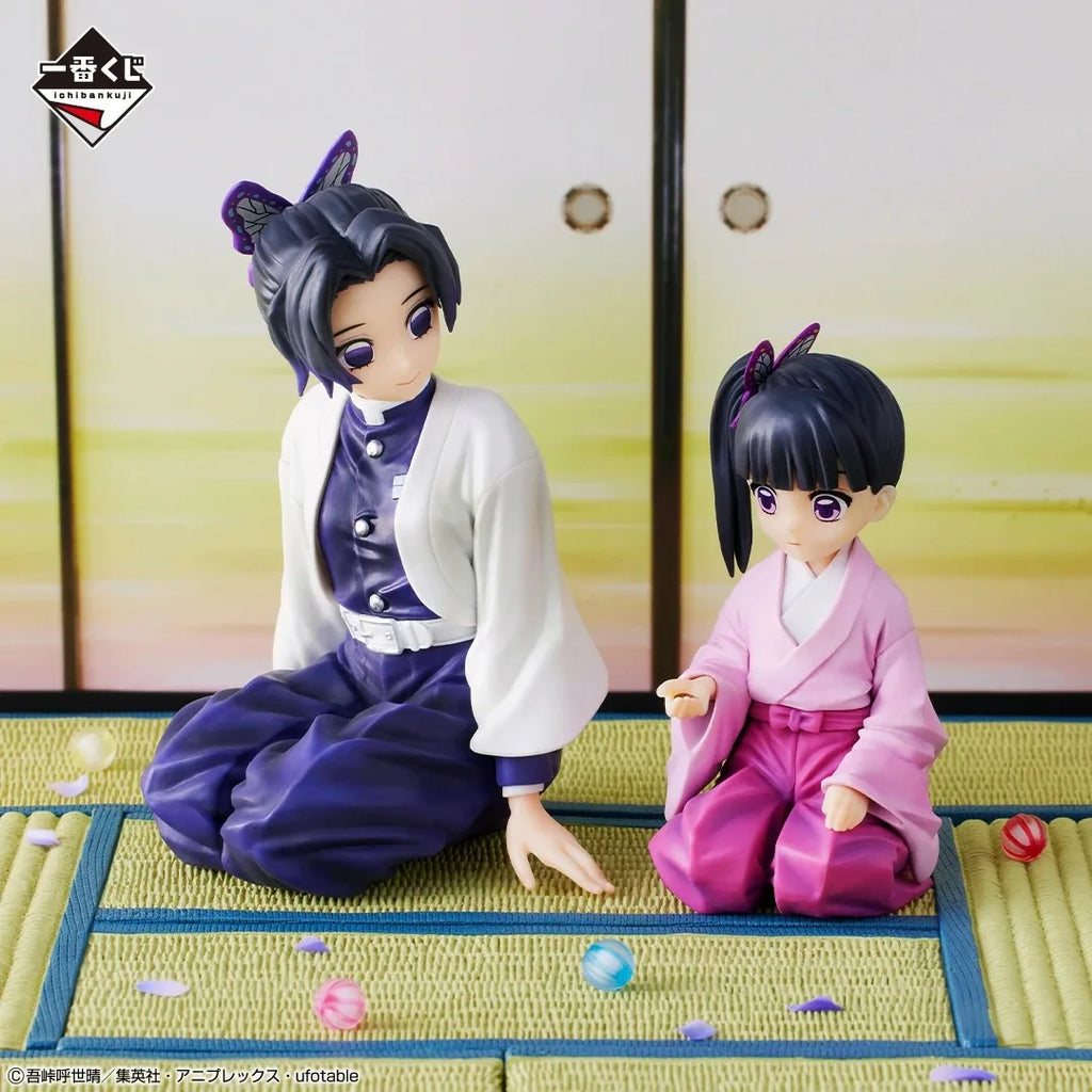 В наличност Bandai Ichiban Demon Slayer Shinobu Kocho Kanao Tsuyuri Фигура Аниме фигурка Екшън модел Колекционерски играчки Подарък