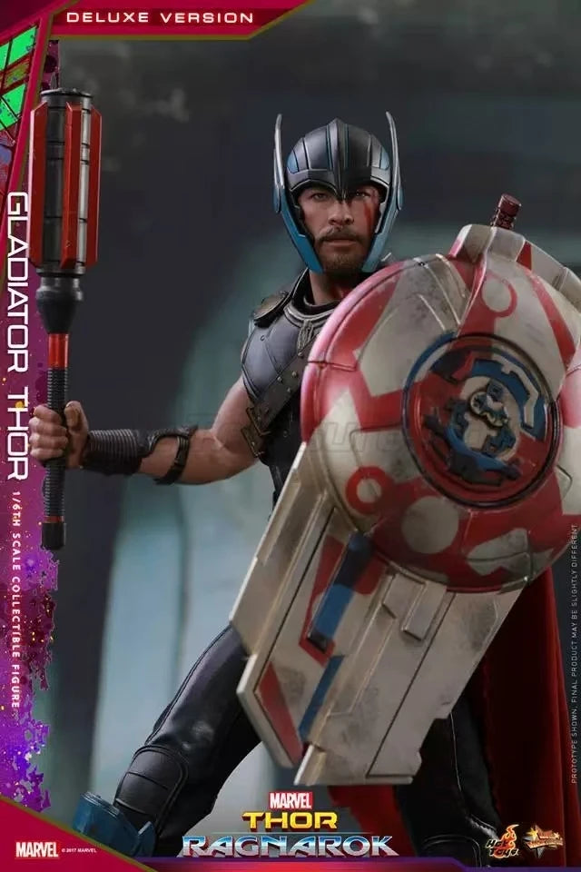 【MT】Hot Toys Marvel MMS445 "Thor 3 Ragnarok" Thor Foot Fighter 6.0 Deluxe Edition 1:6 Scale Action Figure Collection Toys