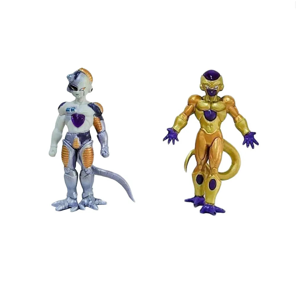 1 Pc Frieza Action Figures Dragon Ball Z PVC Model Gold Form Frieza Battle Pattern Change Collection Kid Gift Toy
