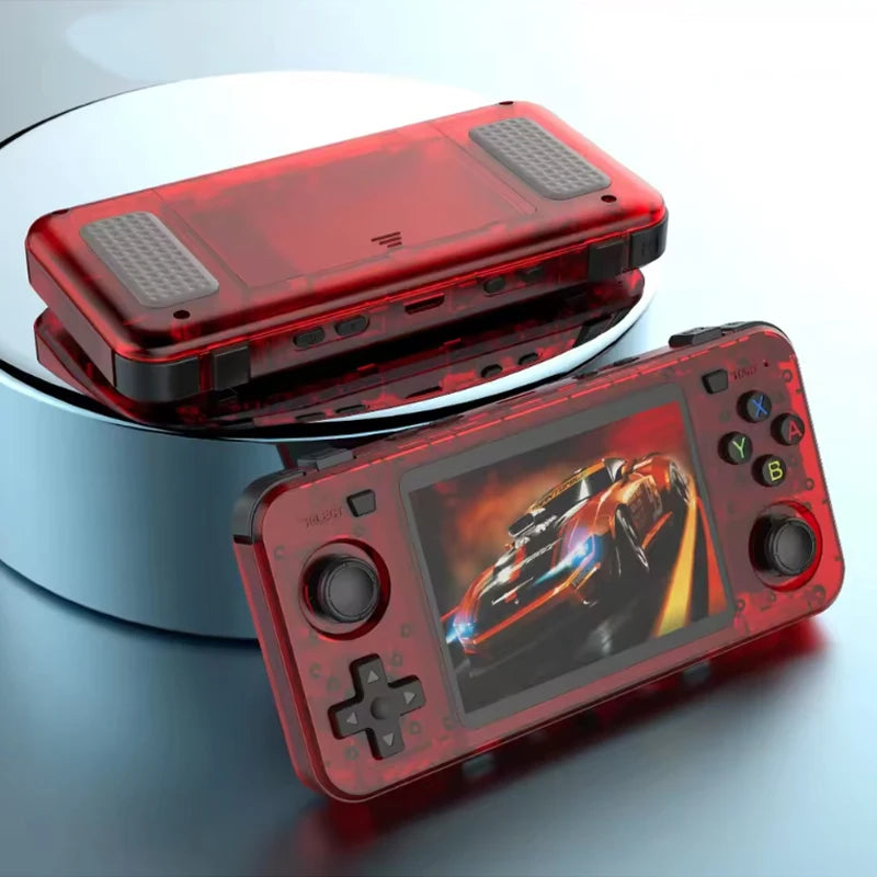R36H Retro Handheld Game Console Linux System Kids Christmas Gift Portable Pocket Video Player 3.5 Inch IPS Screen 128GB Games