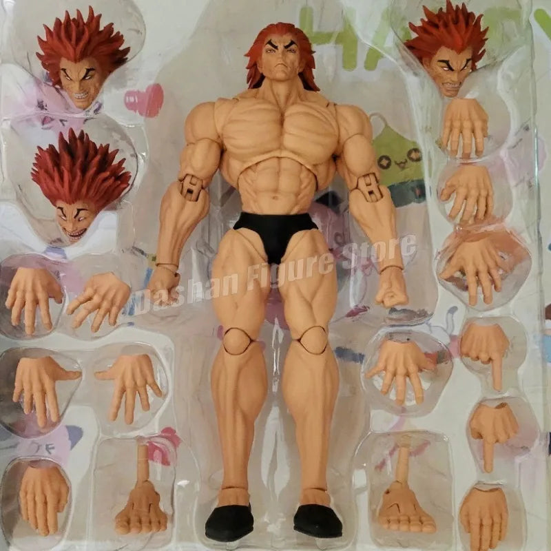 ST Baki Hanma, Sohn des Ogers, Actionfigur, Hanma Yuujiro, Figur Ko Fighting, PVC-Kollektion, Anime Yujiro-Figuren, Modell, Spielzeug, Geschenke