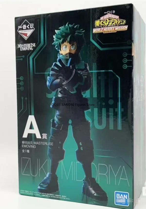 Original My Hero Academia Katsuki Bakugou Midoriya Izuku Todoroki Shoto STEALTH SUIT Ver.world Heroer'mission Figure Model Gift